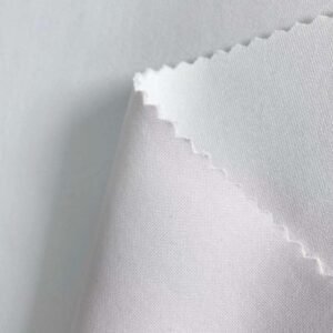 Scuba fabric for sports wear white color 320GSM