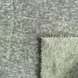 high quality custom 100% polyester knit fleece hacci fabric sweater fabric