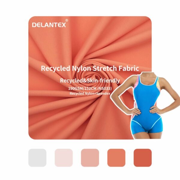 recycled-nylon-spandex fabric