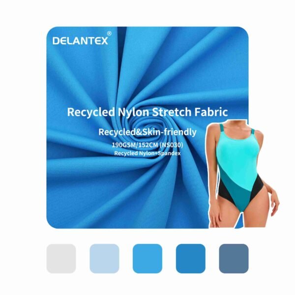 recycled-nylon-spandex fabric