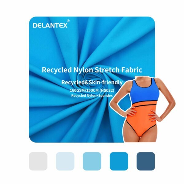 recycled-nylon-spandex fabric