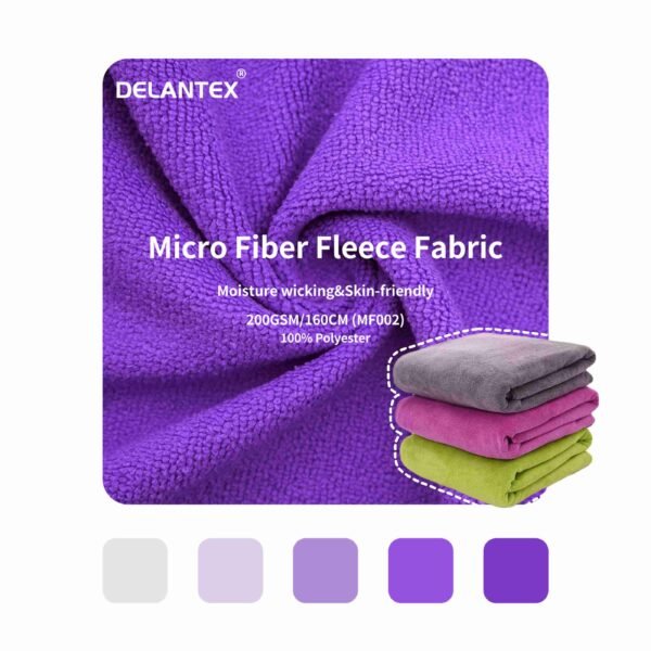 micro fiber fleece fabric